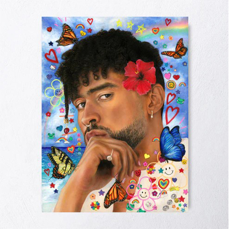 Fine art inkjet decorative painting