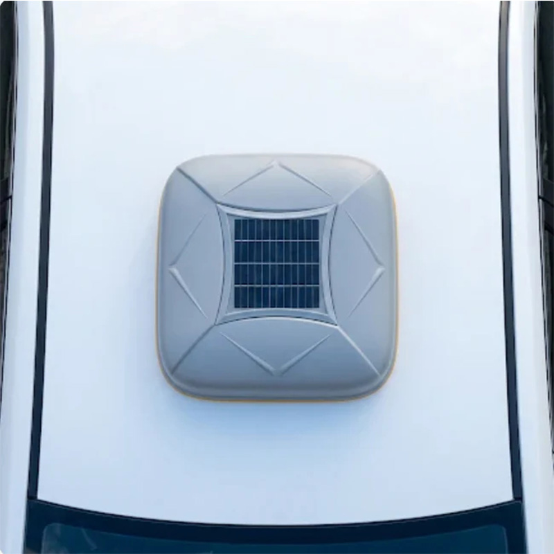 Solar-powered automatic car cover