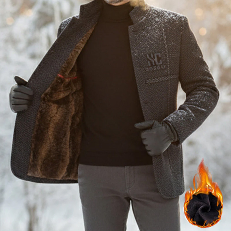 Men's casual warm jacket