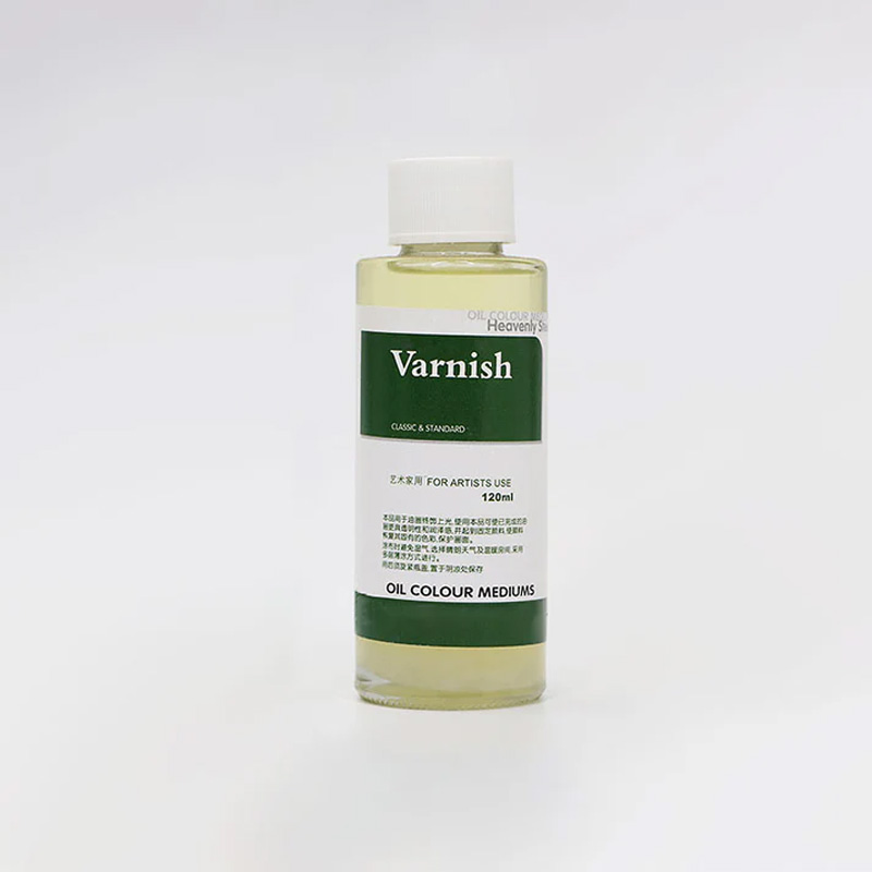 Glazing oil colorless oil paint protective medium