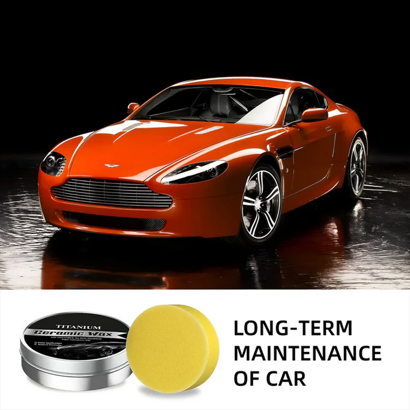 Titanium ceramic wax cream