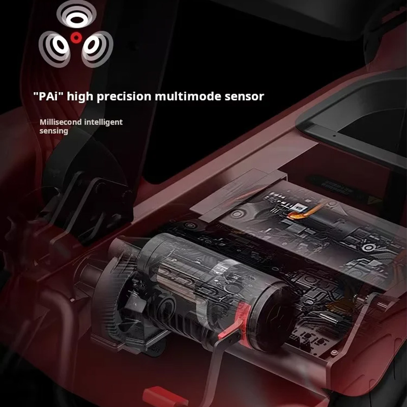 Lightweight four-wheeled electric mobility scooter