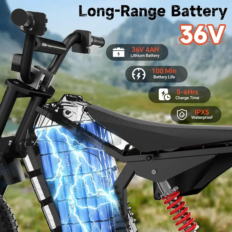 Children's Electric Off-Road Motorcycle