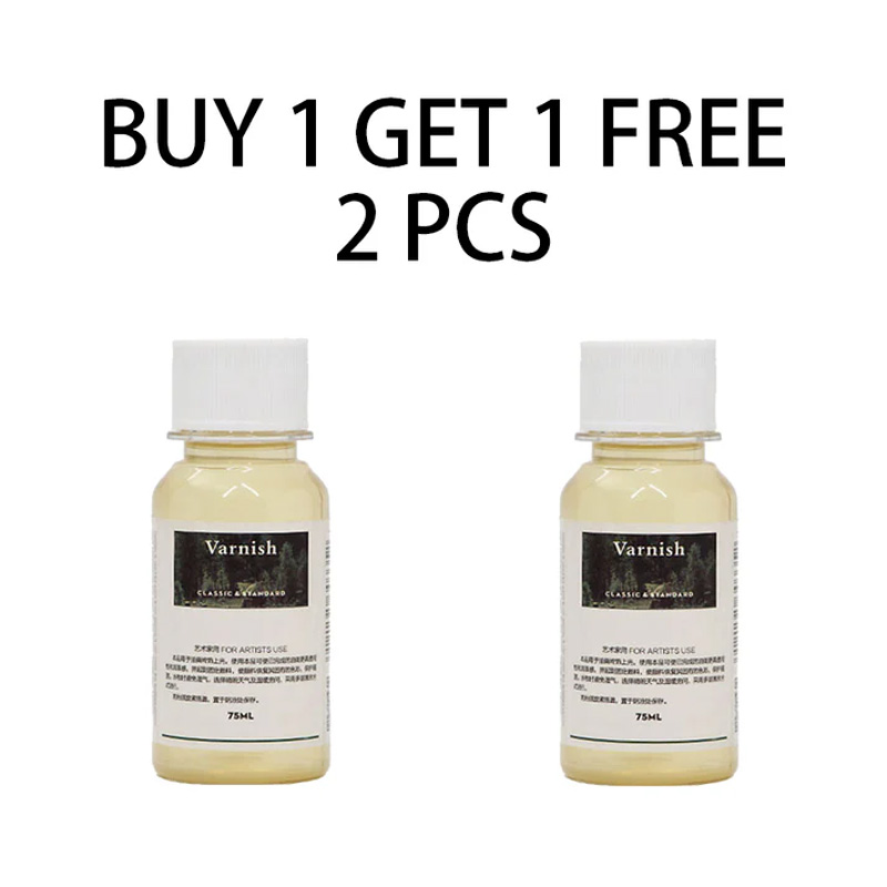 Glazing oil colorless oil paint protective medium