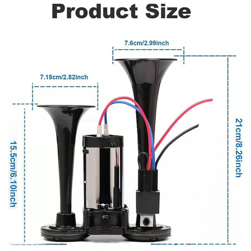 Truck and train air horns