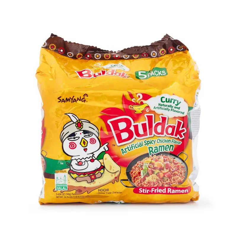 Turkey Ramen Carbonane Spicy Chicken Flavor 5-pack (3 large packs for only $16.99)