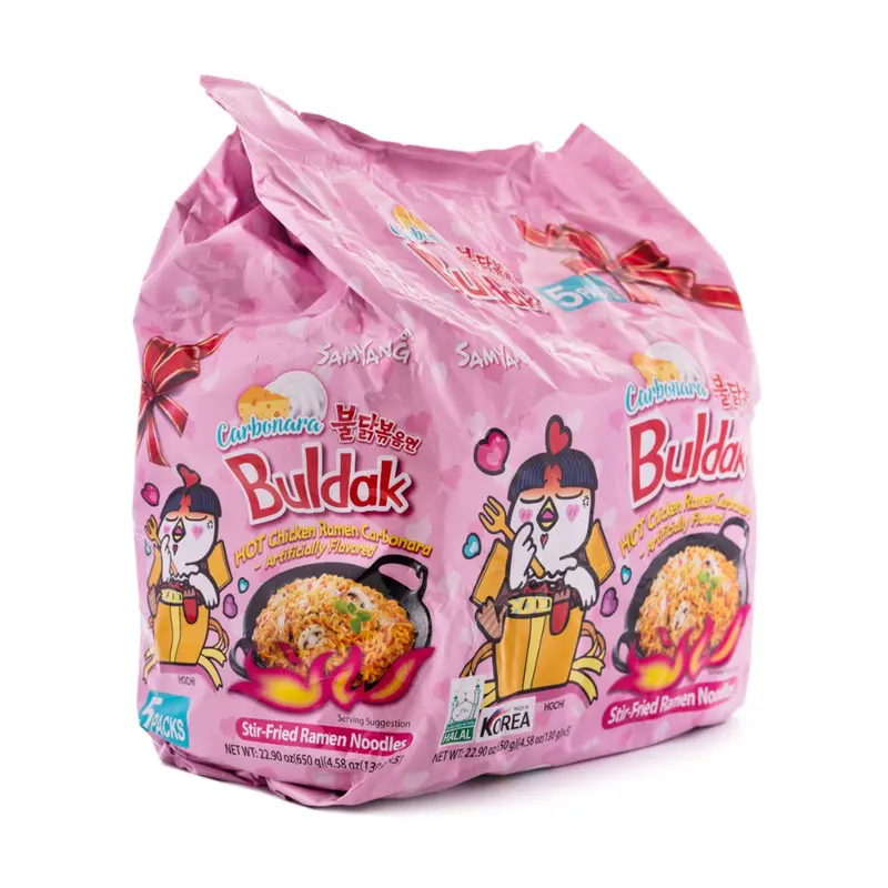 Turkey Ramen Carbonane Spicy Chicken Flavor 5-pack (3 large packs for only $16.99)