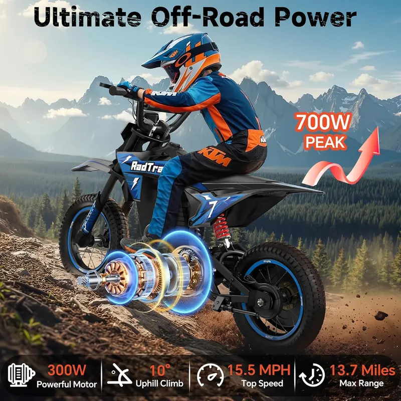 Children's Electric Off-Road Motorcycle