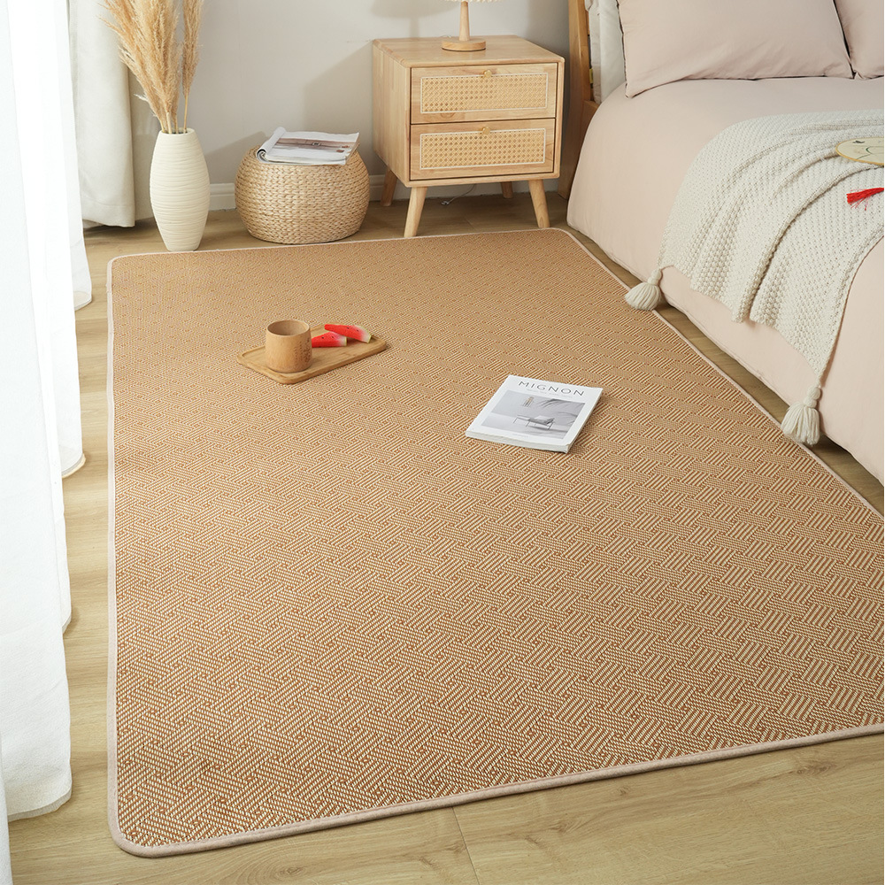 Stain-resistant wool carpet
