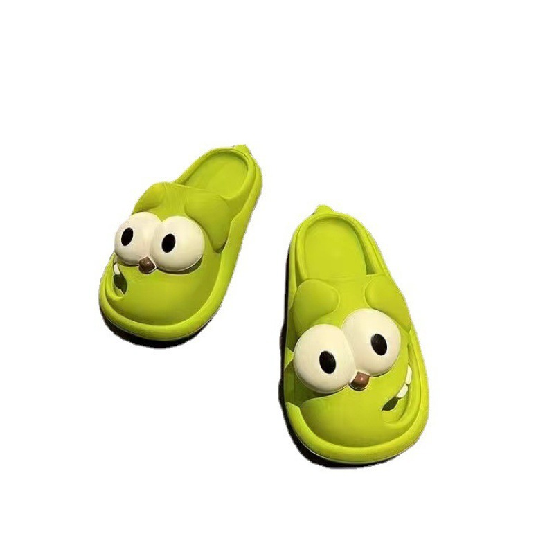Cute Tongue-Shaped Indoor Cartoon Sandals