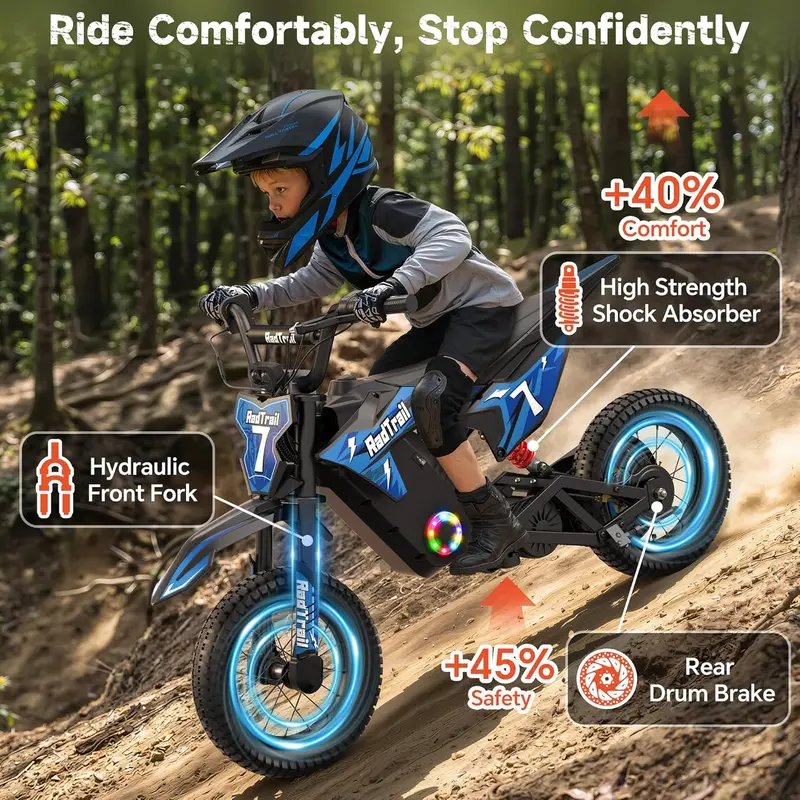 Children's Electric Off-Road Motorcycle