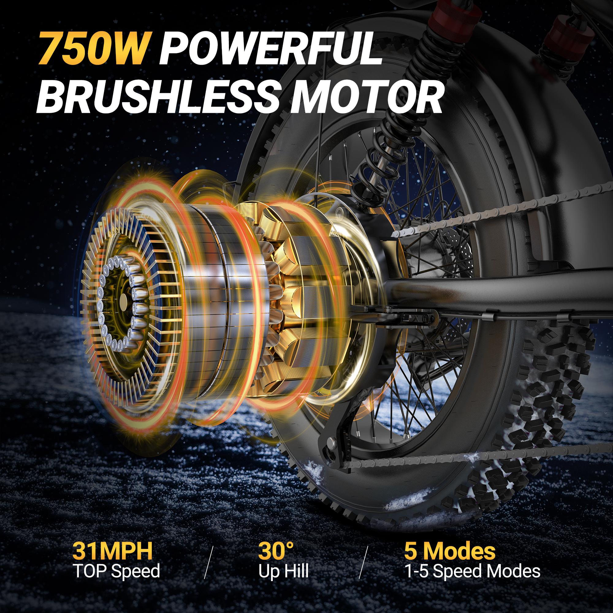 【VOLTVOGUE】Peak 1500W Electric Off-Road Bike 20-Inch Full Suspension E-Motorcycle, 48V 20Ah Removable Battery, 31MPH Top Speed, 40-55 Mile Range, 2-Seater, LED Headlights, 20-Inch All-Terrain Fat Tires, UL 2849 Certified 【VOLTVOGUE】Peak 1500W Electric Off-Road Bike 20-Inch Full Suspension E-Motorcycle, 48V 20Ah Removable Battery, 31MPH Top Speed, 40-55 Mile Range, 2-Seater, LED Headlights, 20-Inch All-Terrain Fat Tires, UL 2849 Certified