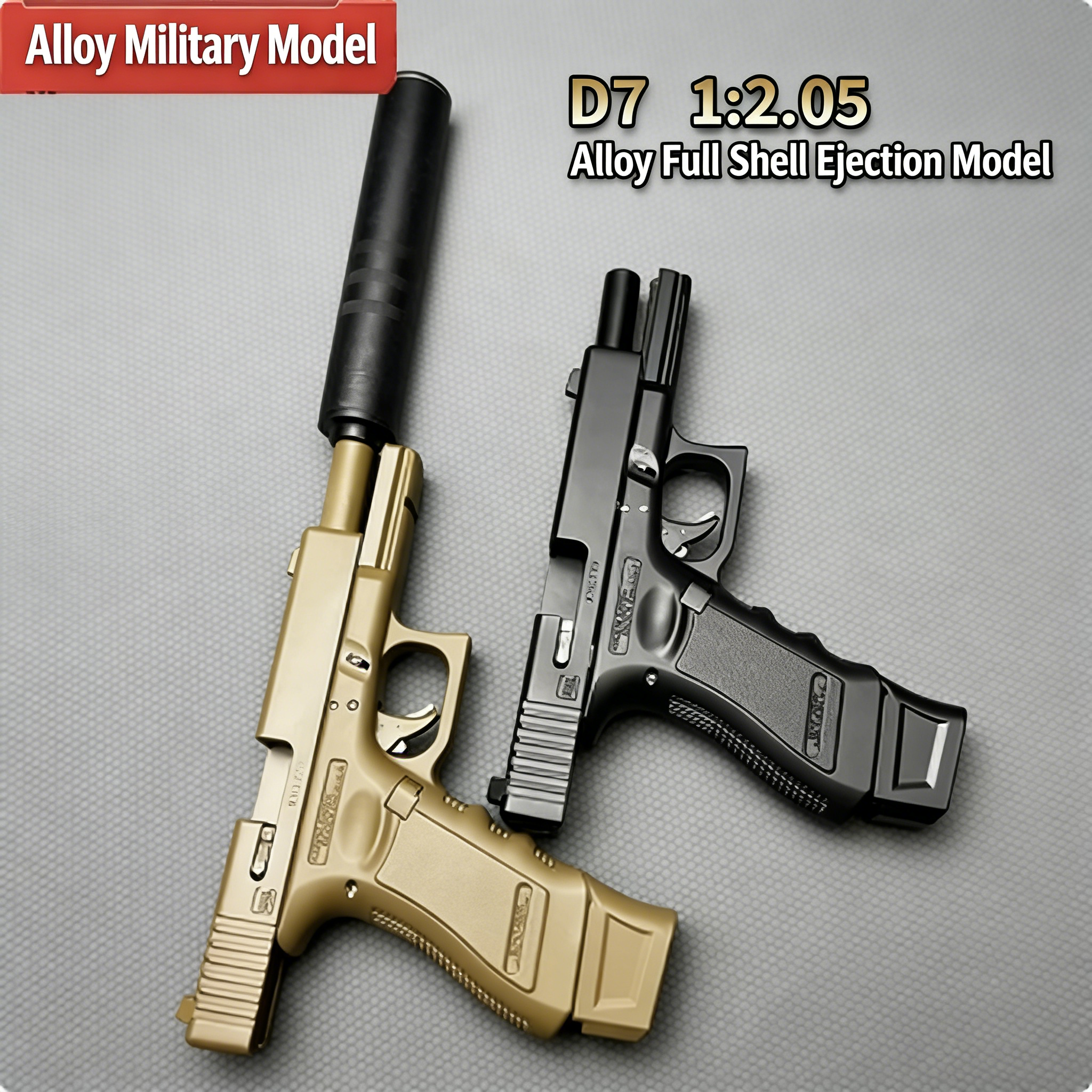 Alloy D17 Toy Gun