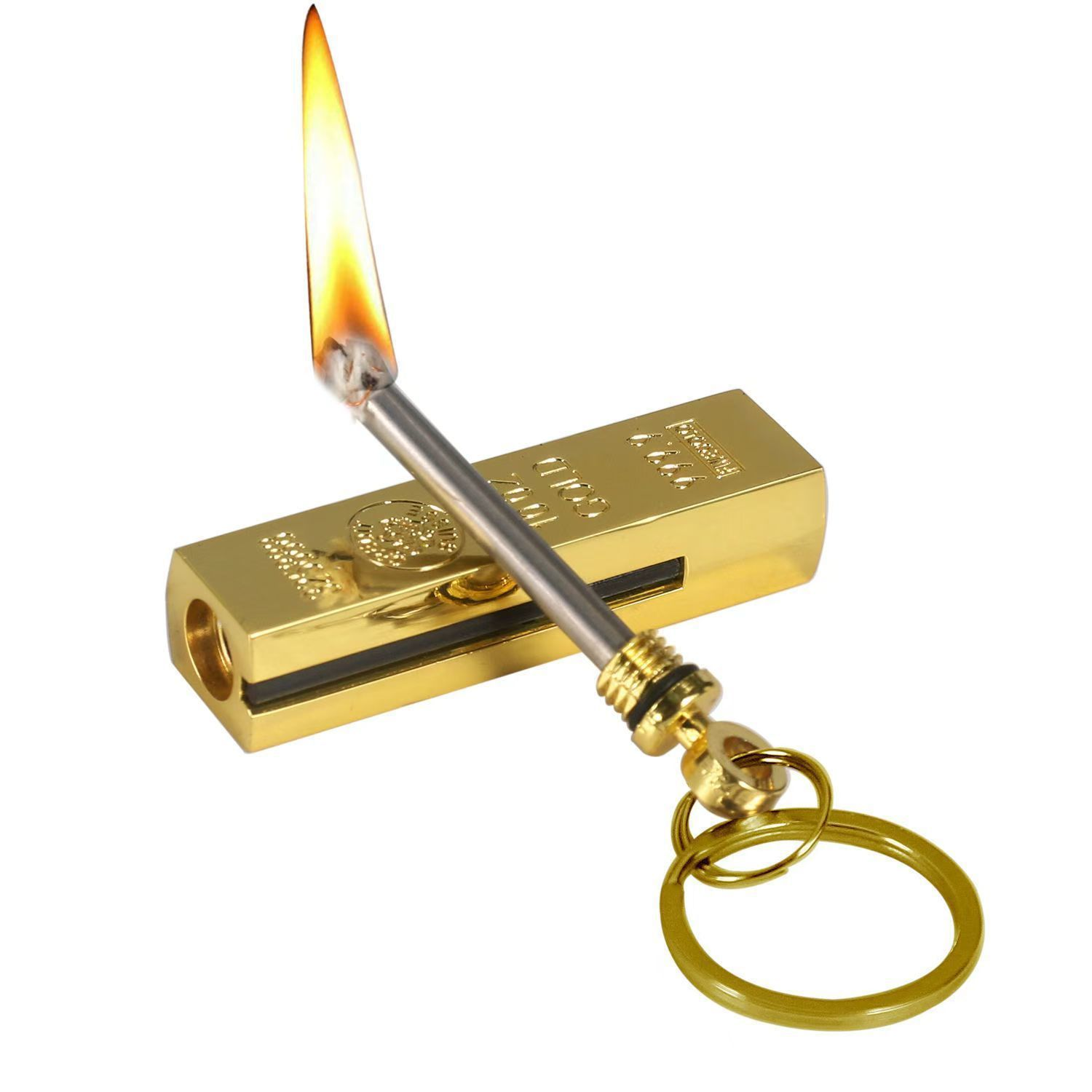 Never Run Out of Fire: The Ultimate Match Keychain