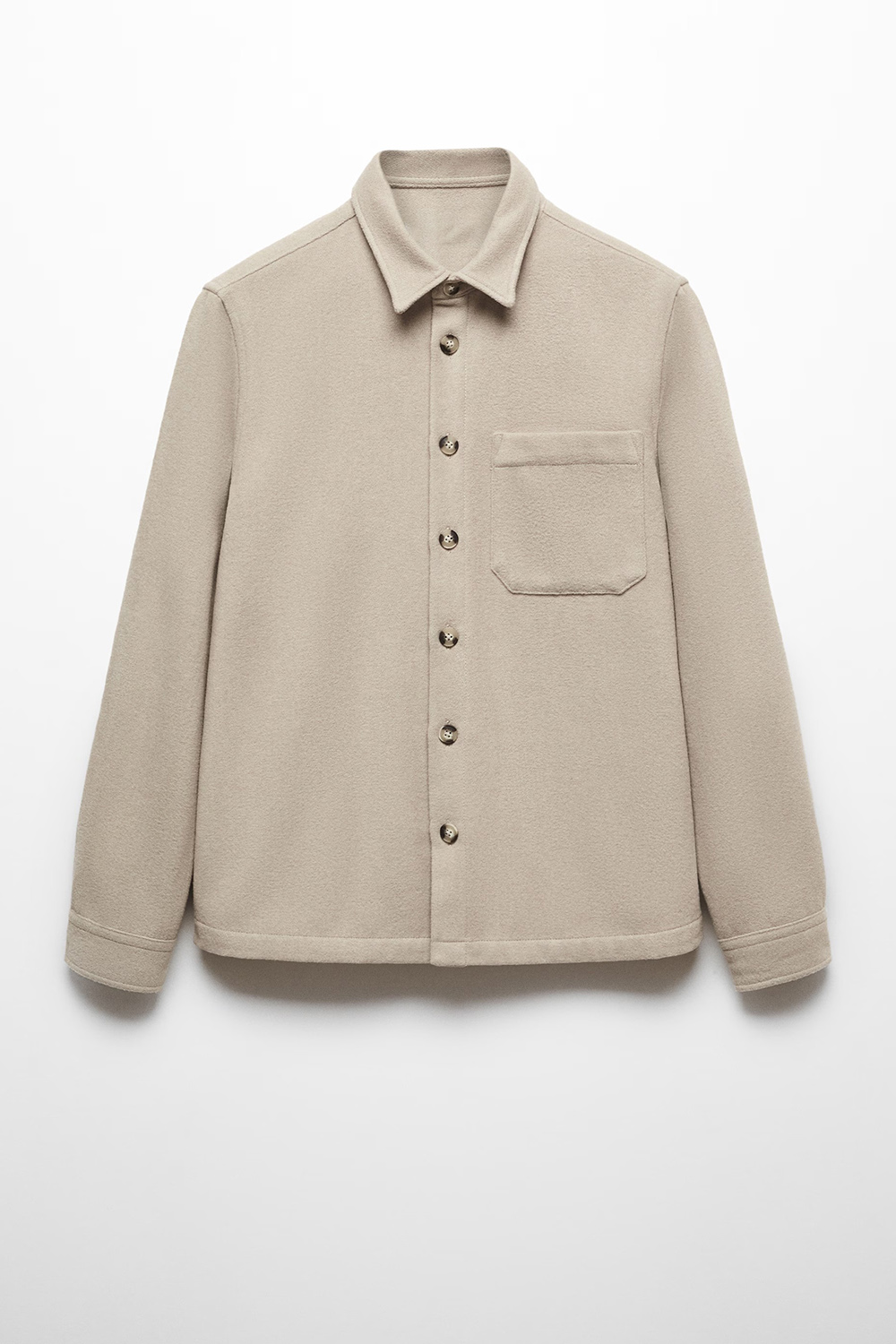 Regular-Fit Overshirt With Pocket