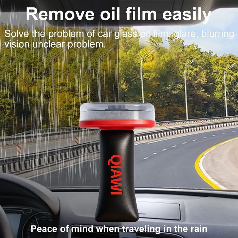 Automotive Oil Film Remover – Streak-Free Glass Cleaner for Fast Window Decontamination