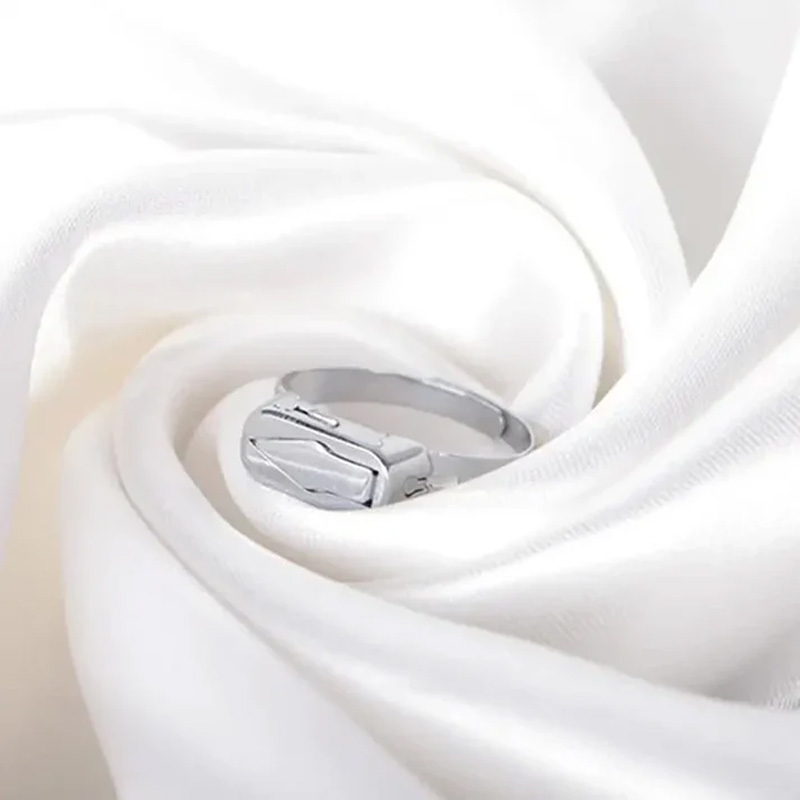 Stainless steel self-defense ring