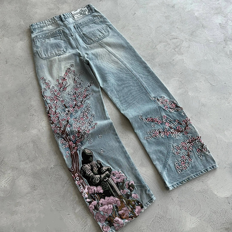 Retro workwear style suit