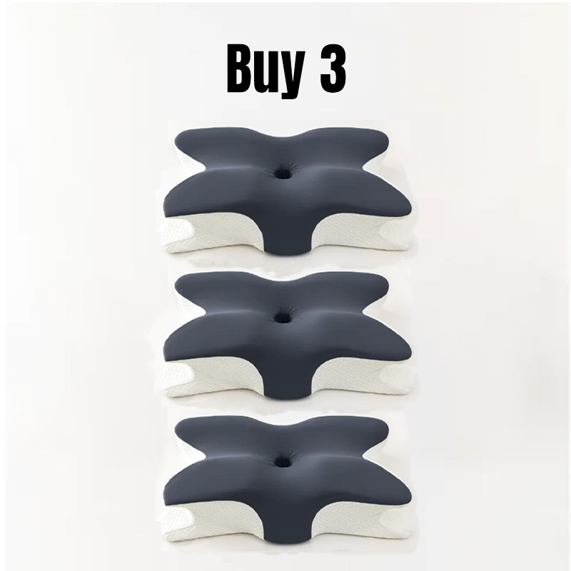 High-density memory foam butterfly pillow