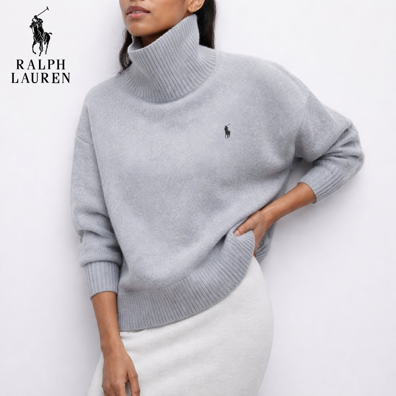 Soft Knit Turtleneck Sweater | Clearance Sale