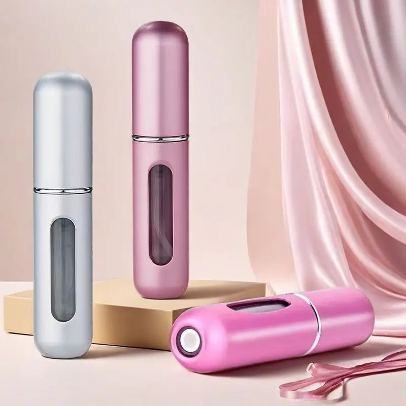 Set of 2 refillable perfume bottles