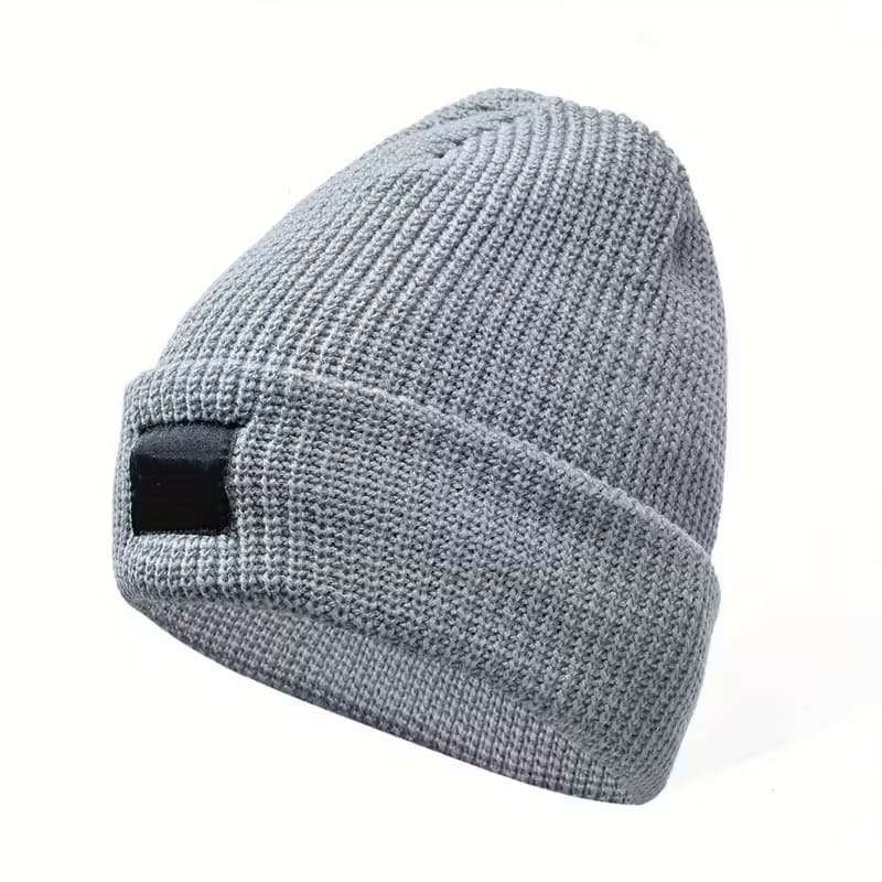 Cool reflective knit hat