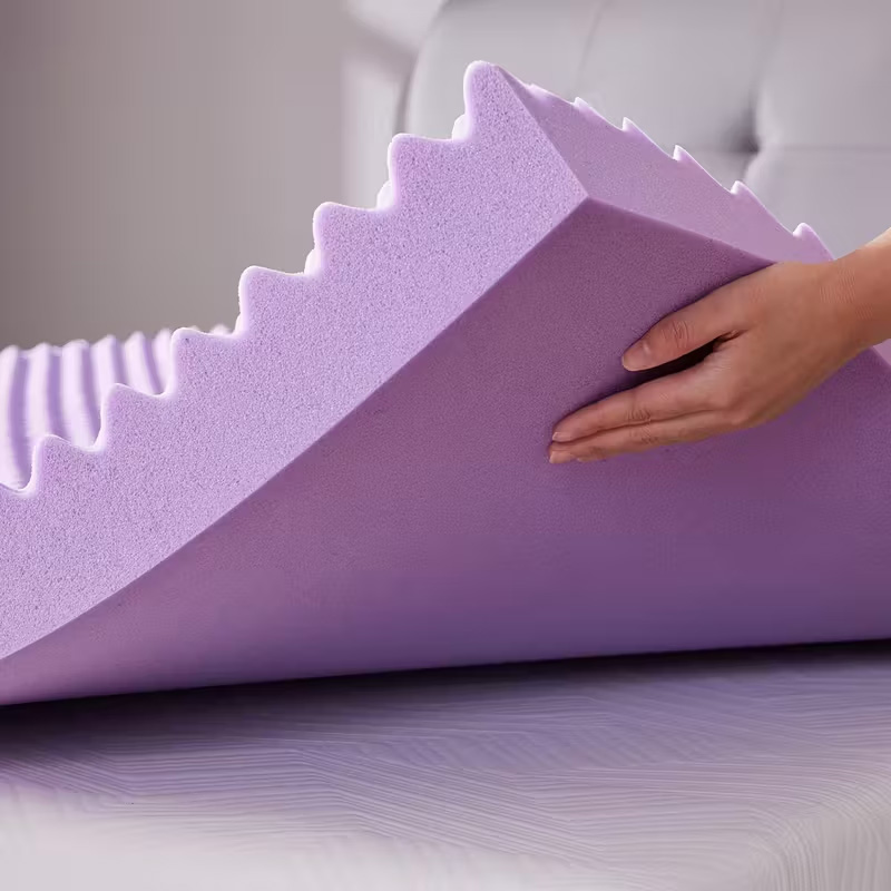 Memory foam mattress protector