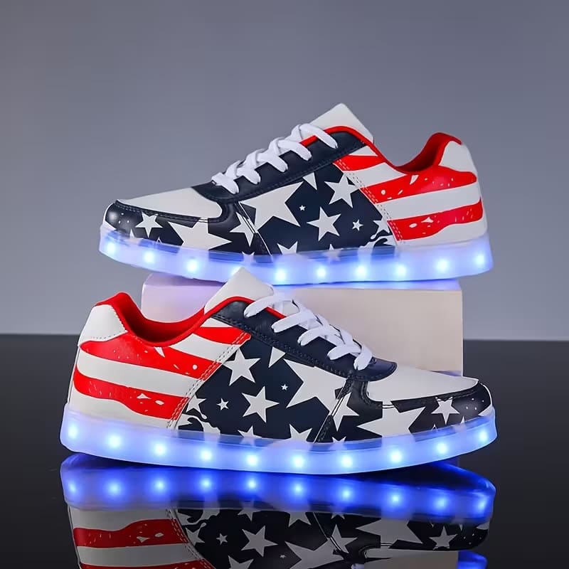 LED seven-color illuminated sneakers