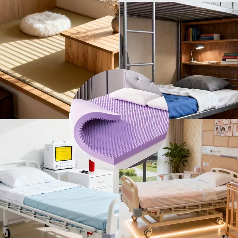 Memory foam mattress protector