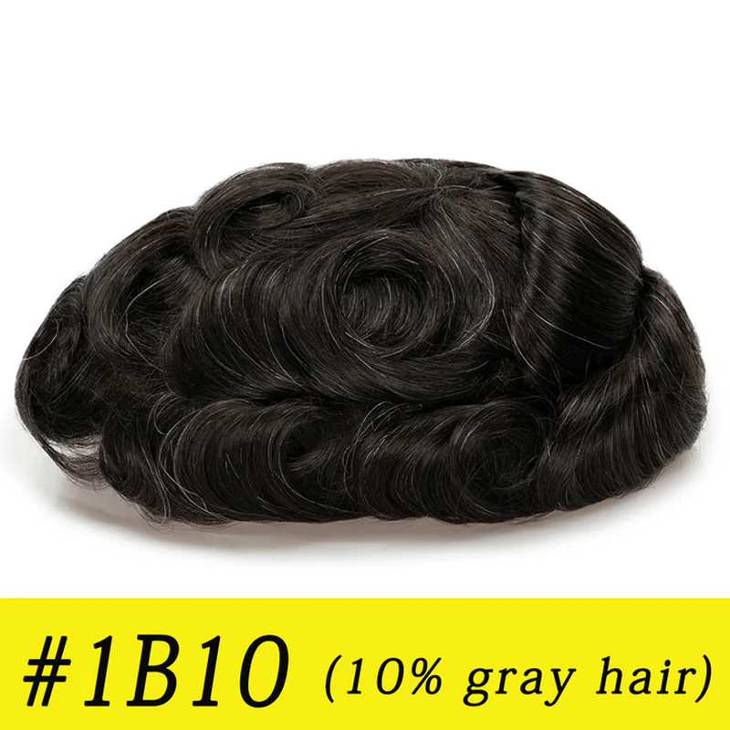 Upgraded ultra-thin men's wig