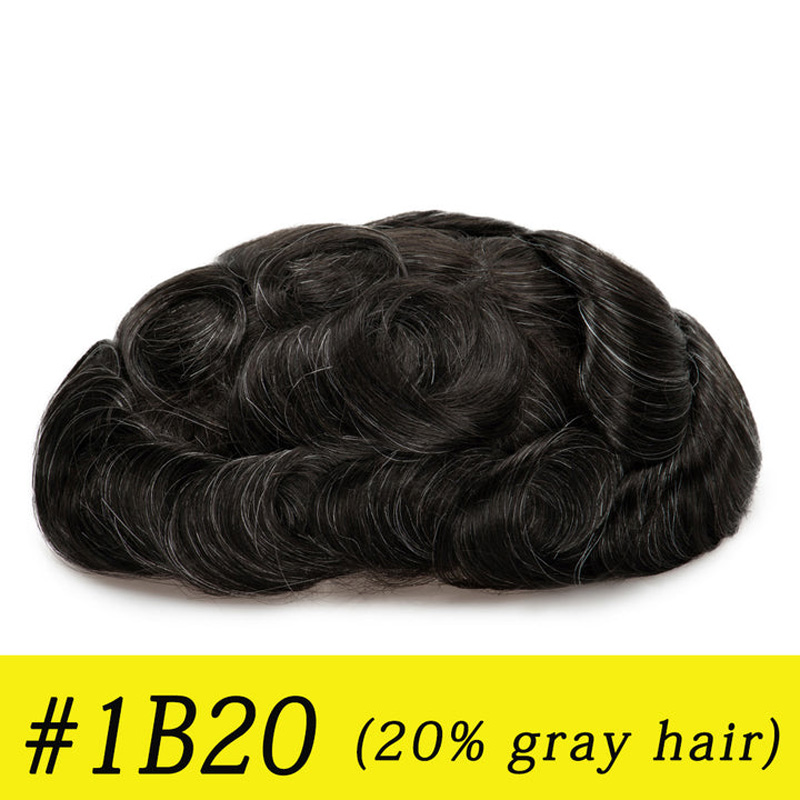 Upgraded ultra-thin men's wig