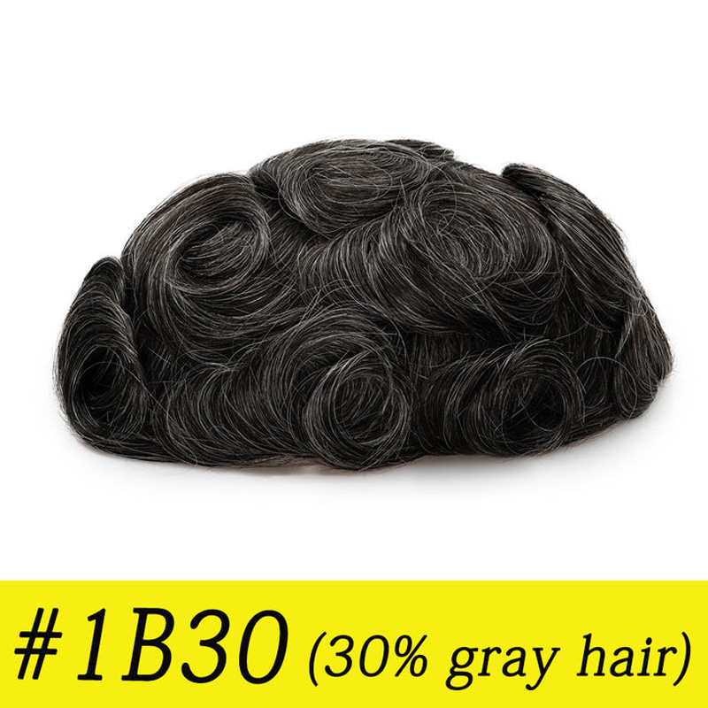 Upgraded ultra-thin men's wig