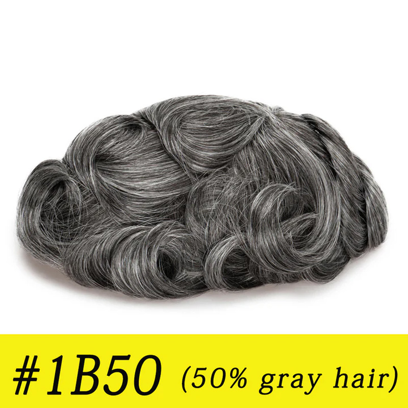 Upgraded ultra-thin men's wig