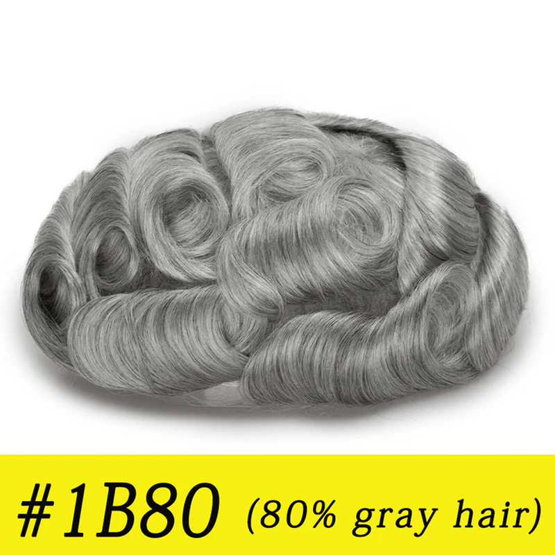 Upgraded ultra-thin men's wig