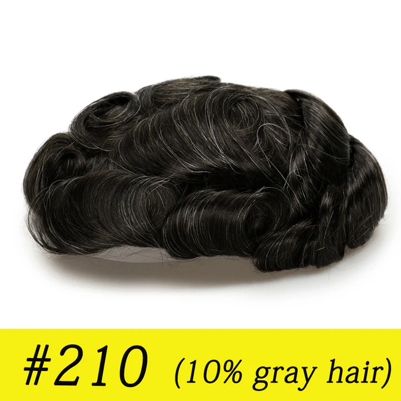 Upgraded ultra-thin men's wig