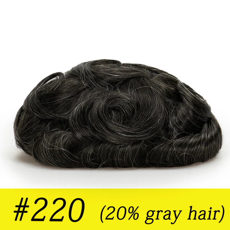 Upgraded ultra-thin men's wig