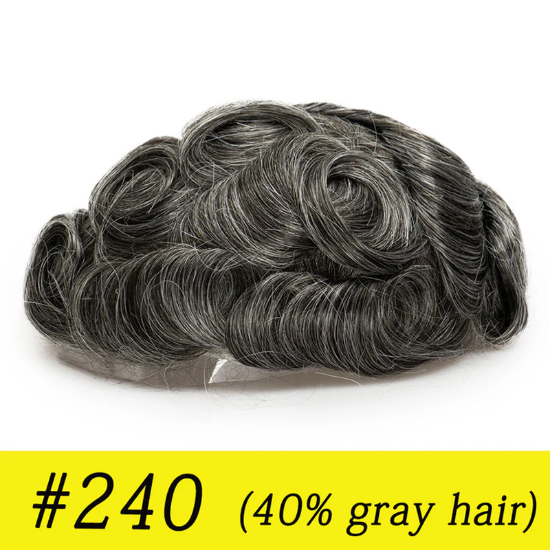 Upgraded ultra-thin men's wig