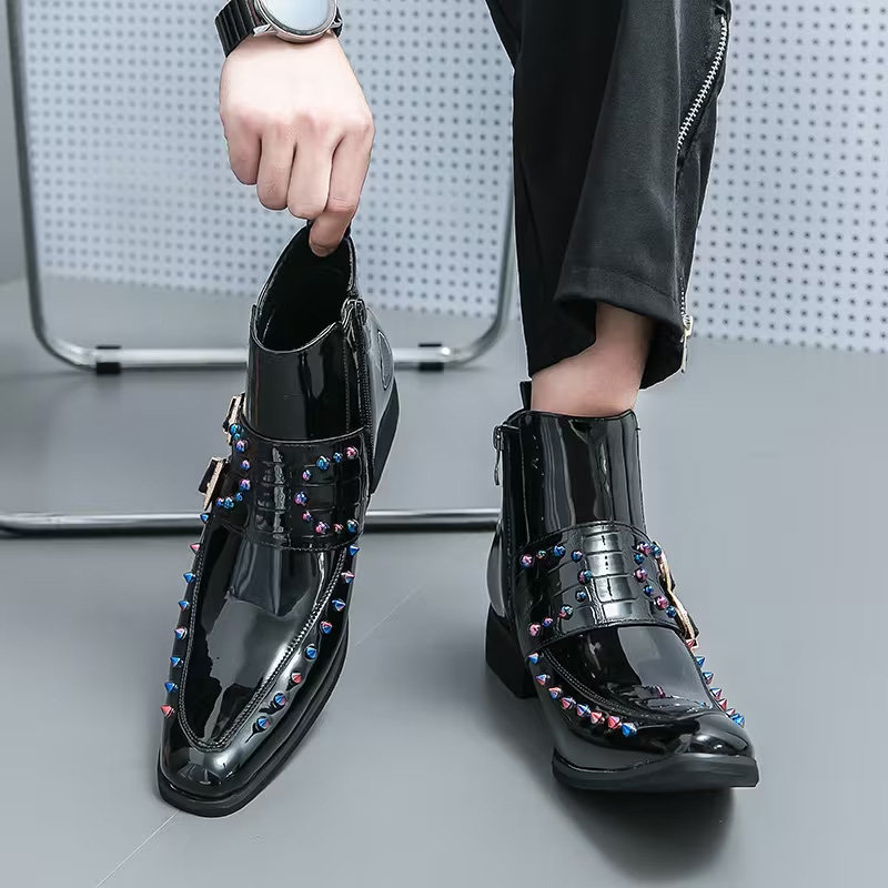 Chelsea pointed ankle boots