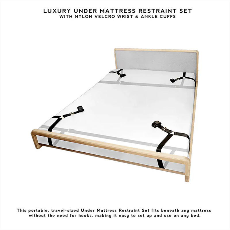 BDSM Under Mattress Restraint Set