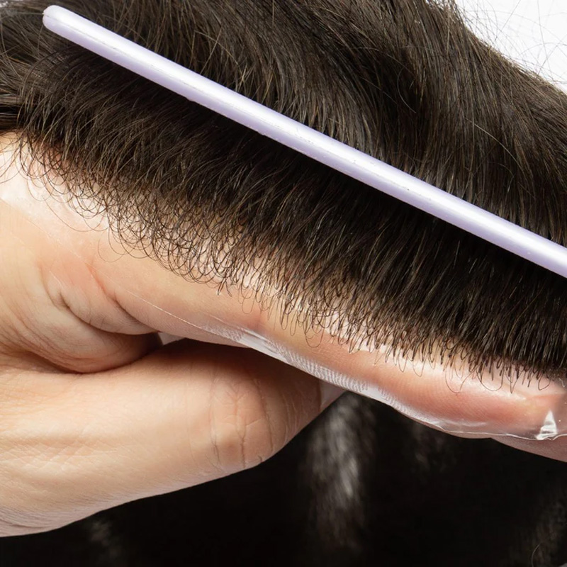 Upgraded ultra-thin men's wig