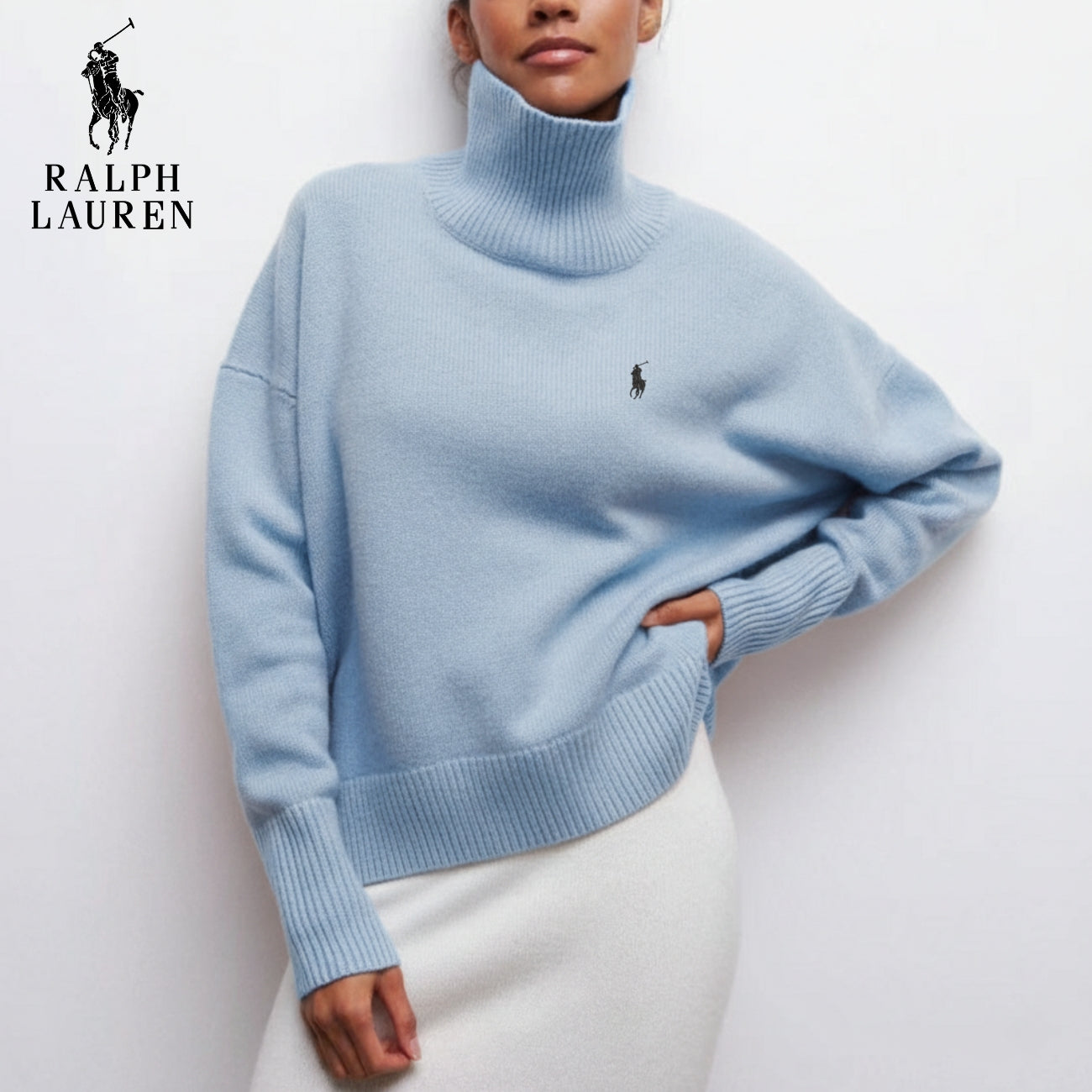 Soft Knit Turtleneck Sweater | Clearance Sale