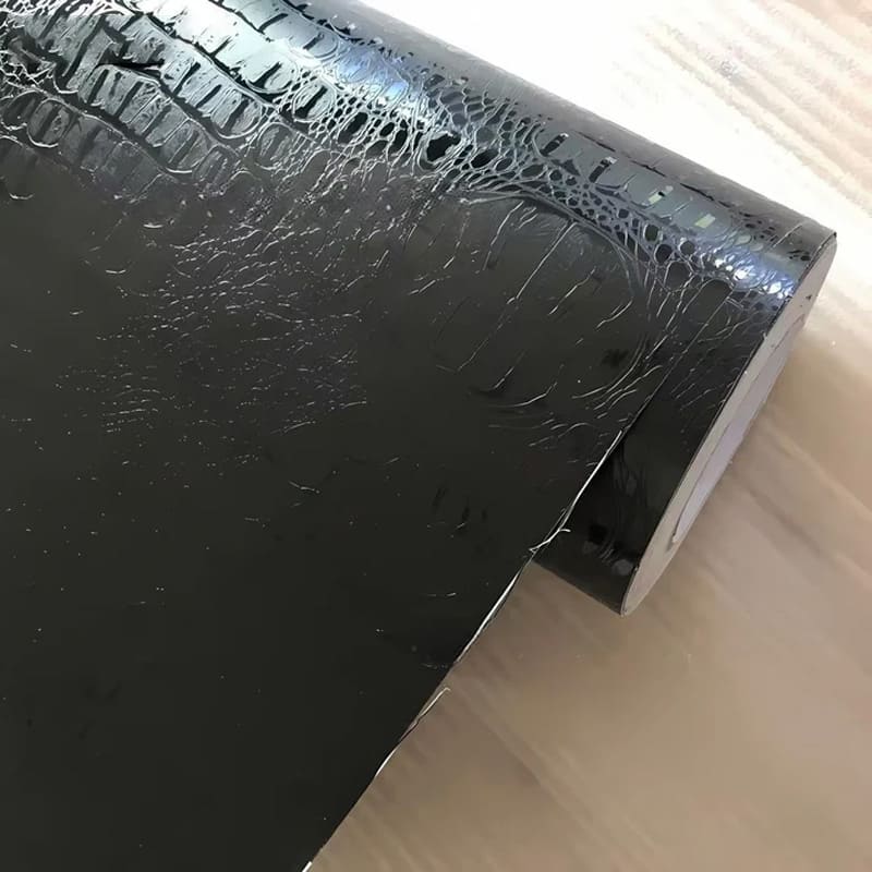 Simulated leather texture car interior decorative stickers