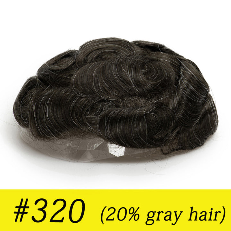 Upgraded ultra-thin men's wig