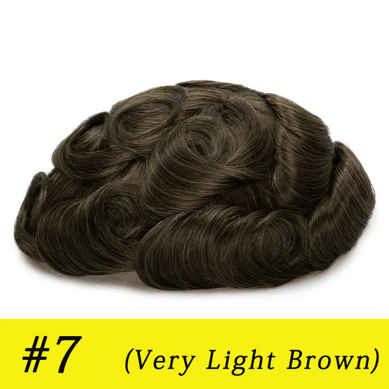 Upgraded ultra-thin men's wig