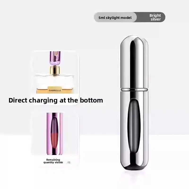 Set of 2 refillable perfume bottles