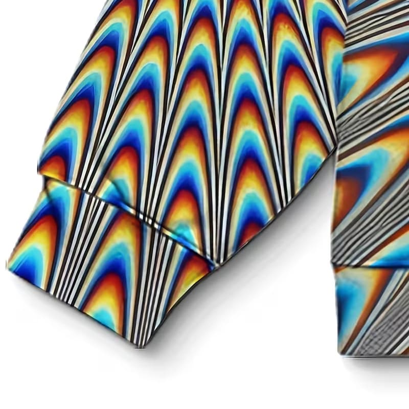 Dizzy Art Men's Psychedelic Hoodie