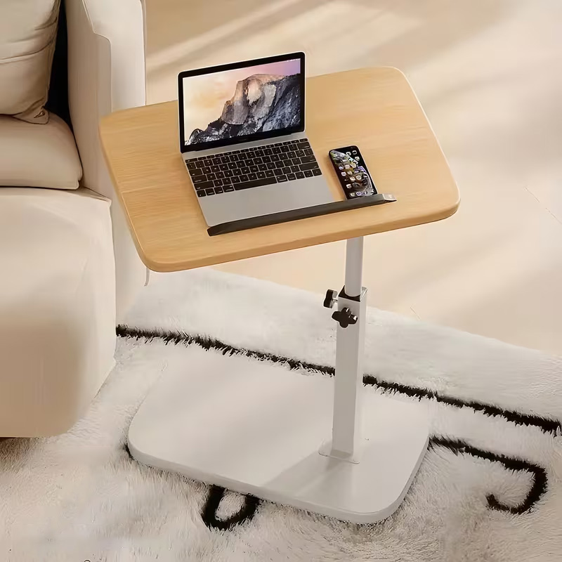 Adjustable angle computer desk