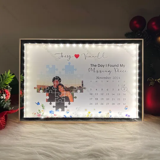 The Day I Found My Missing Piece Magic Mirror Personalized Gift