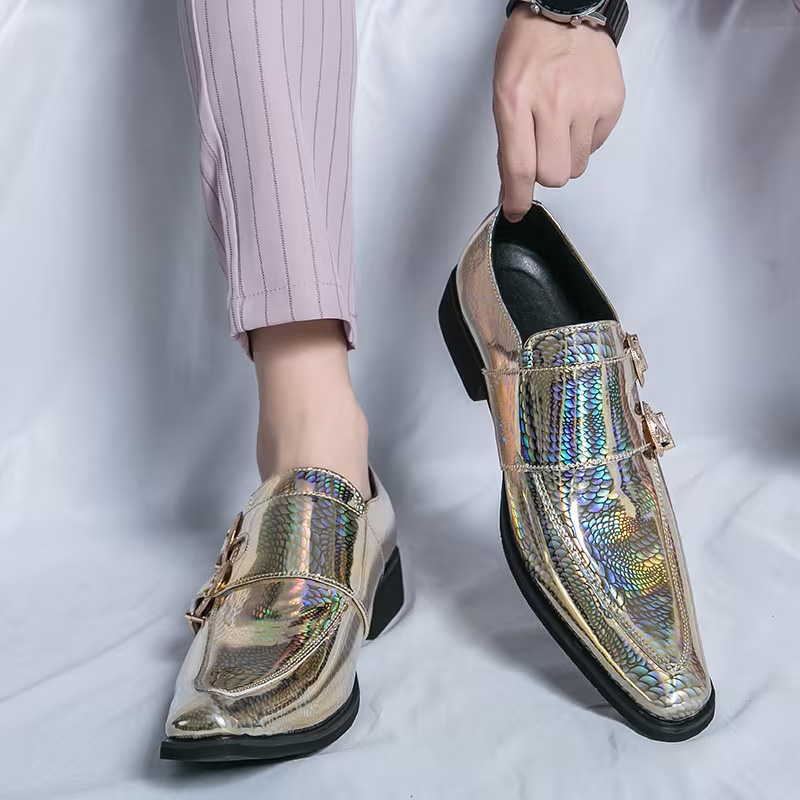 Chelsea pointed-toe business shoes