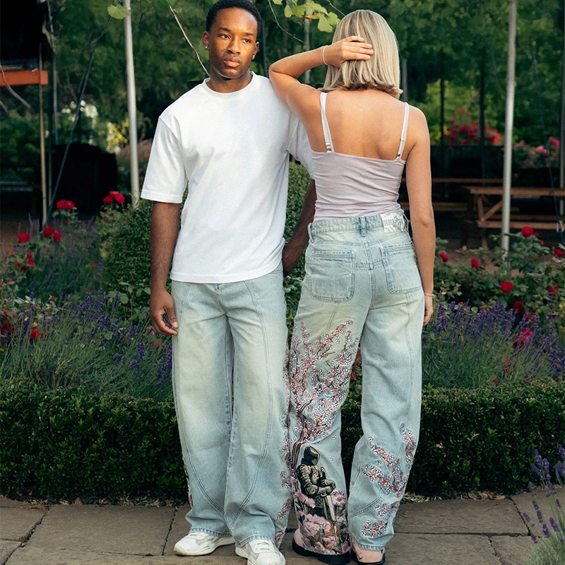 Retro workwear style suit